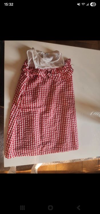 Robe a carreaux 3 ans 