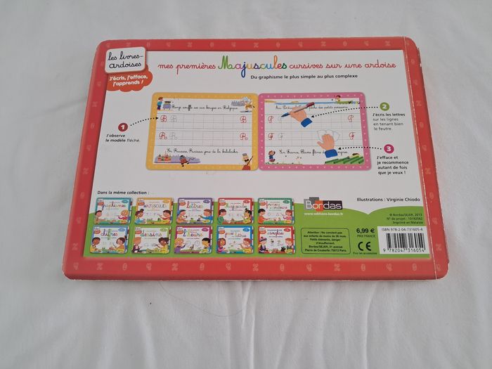 Livre pour apprendre à écrire les majuscules - photo numéro 2