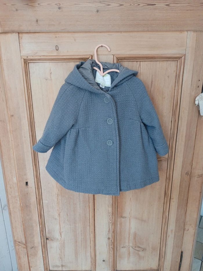 Manteau de laine fille 2 ans vertbaudet