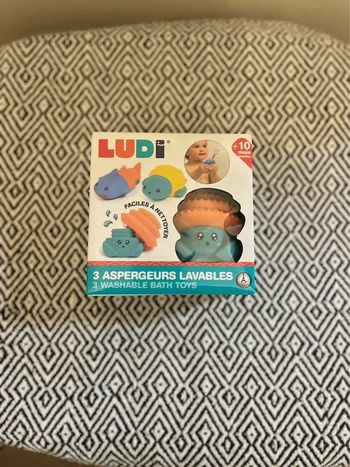 Ludi- 3 Aspergeurs interchangeables - 10 mois et +