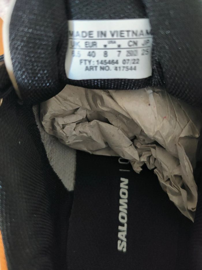Chaussures Salomon / Système laçage rapide / - Taille 40 - photo numéro 8