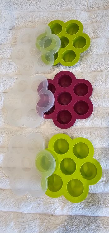 Lot de 3 fleurs 🌸 multiportions BEABA 60ml 