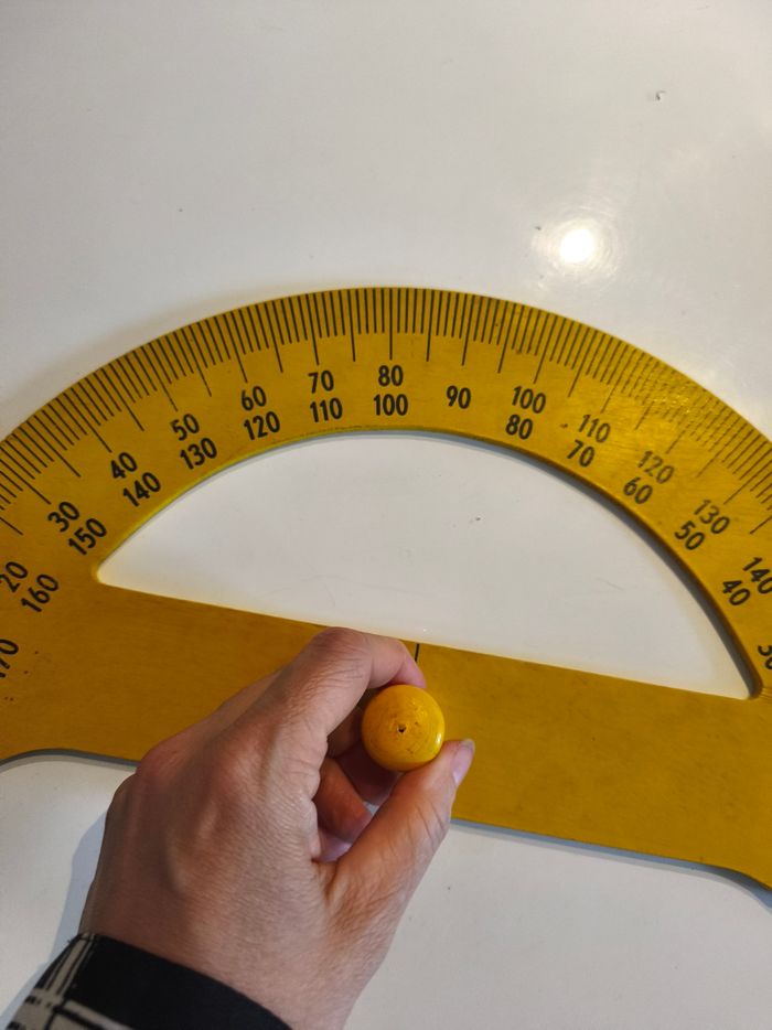 Grand rapporteur bois 34 cm - photo numéro 3