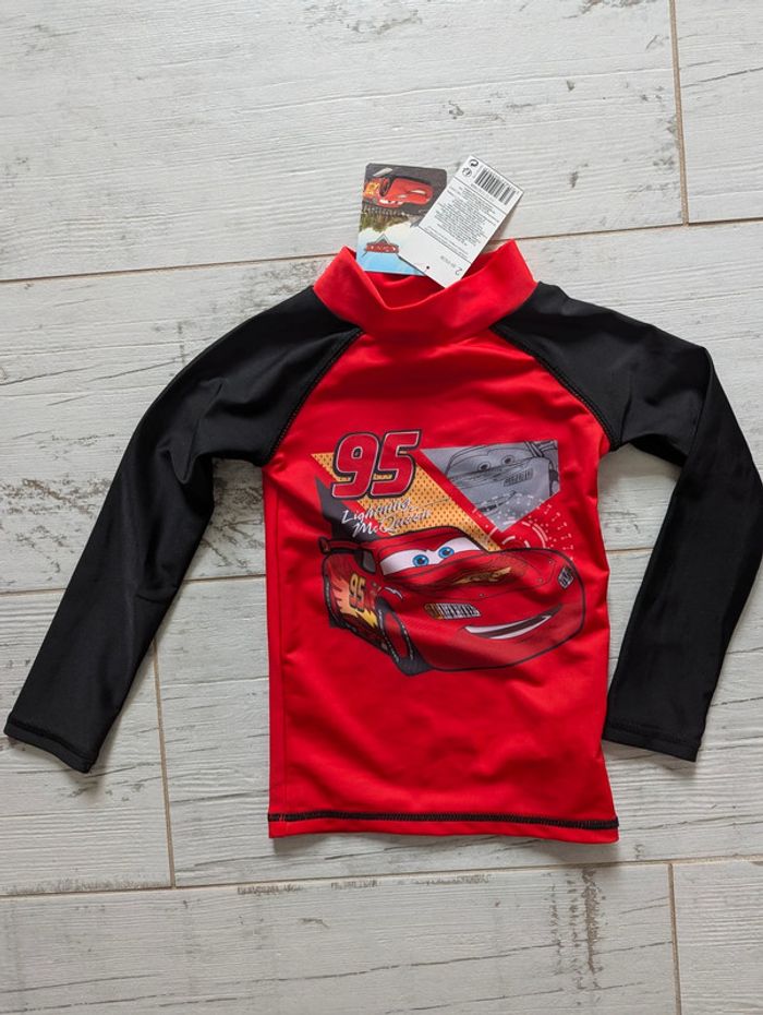 Tee-shirt ML Cars neuf avec étiquettes - photo numéro 2