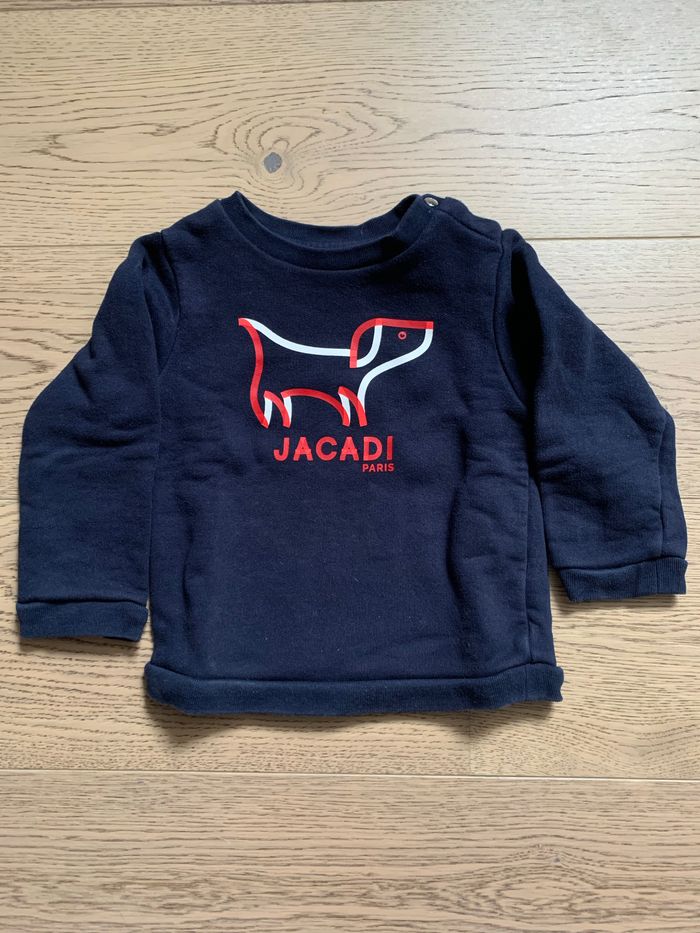 Pull / sweat Jacadi bleu marine 24 mois / 2 ans