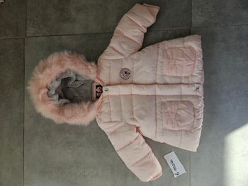 Doudoune Disney Minnie rose bébé fille 6 mois