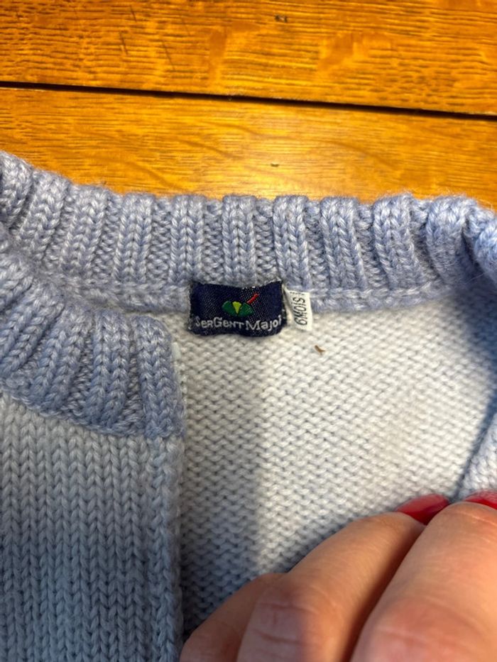 Gilet en laine et haut bébé garçon Sergent Major - photo numéro 3