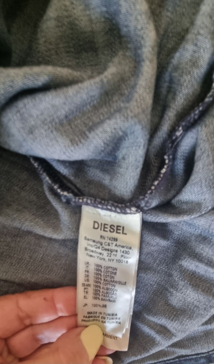 Chemise diesel jean 10 ans - photo numéro 5