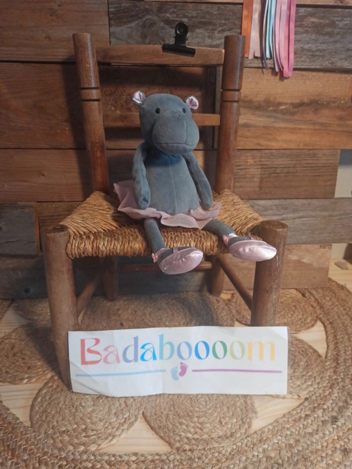 Peluche hippopotame ballerine jellycat tbe