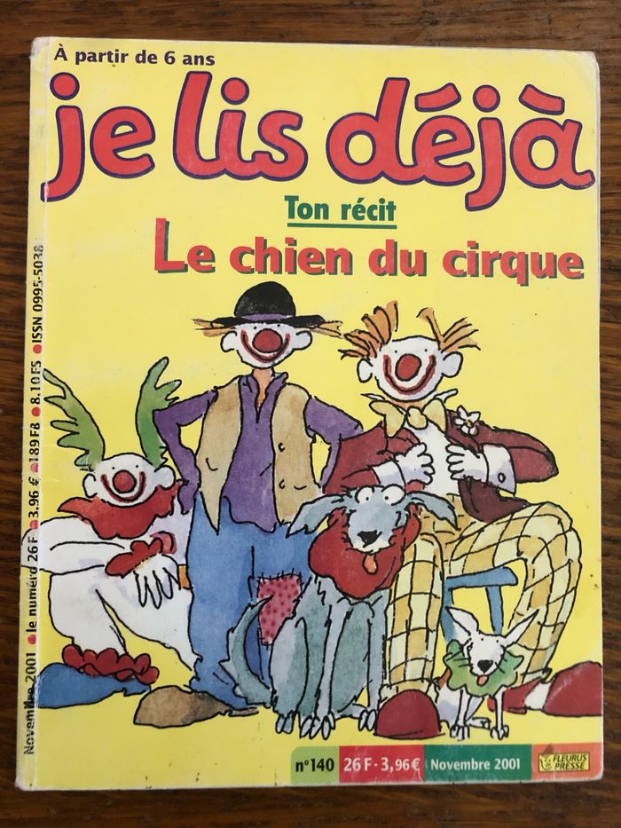 Je lis déjà : le chien du cirque