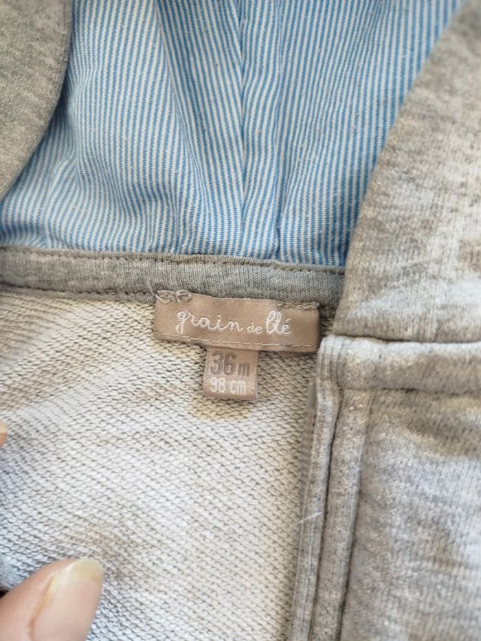 Gilet zippé à capuche - photo numéro 2