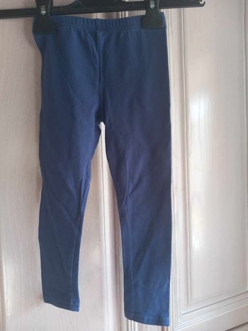 Legging bleu 3 ans