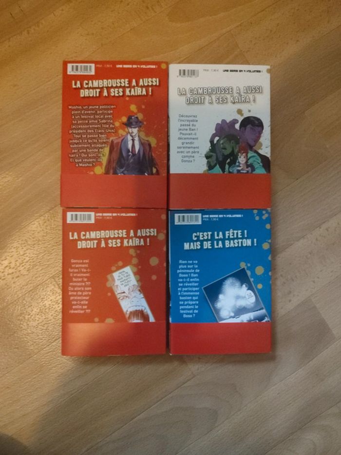 Manga Ban le bouseux intégral 4 vol neuf - photo numéro 2