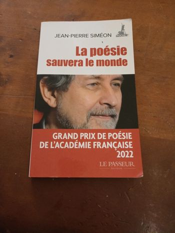 Le poésie sauvera le monde