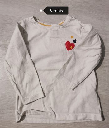 T-shirt manche longue fille