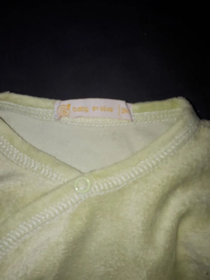 Grenouillère velours Gémo 3 mois - photo numéro 3