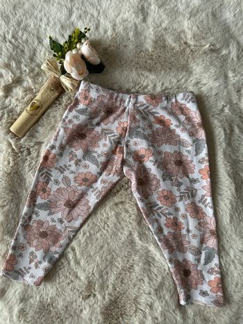 Legging fleurs 6m