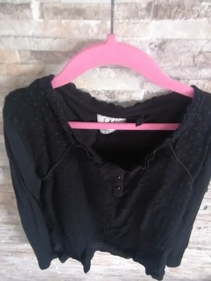 Tee-shirt manches longues IKKS taille 12ans - photo numéro 6