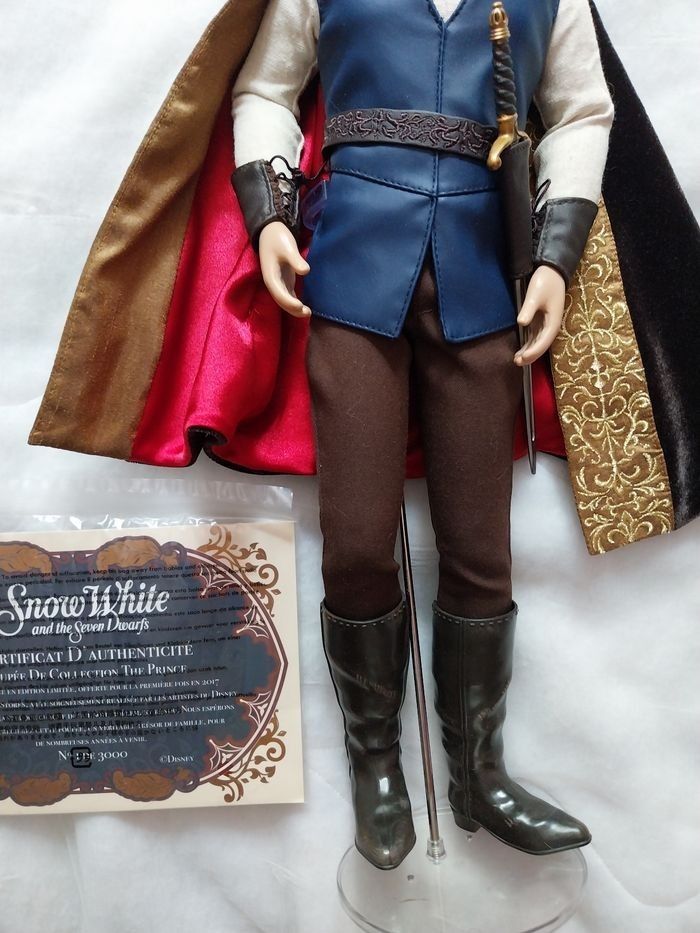 Poupée Florian Prince Charmant LE Blanche-Neige Designer Disney - photo numéro 8