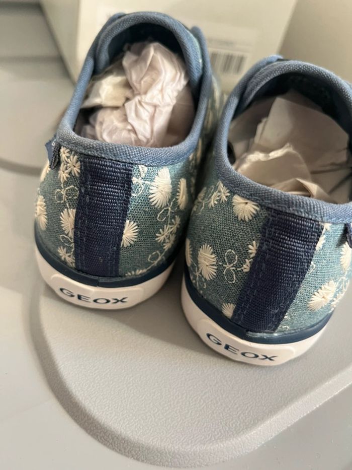 Baskets Geox fille denim brodés T31 - photo numéro 7