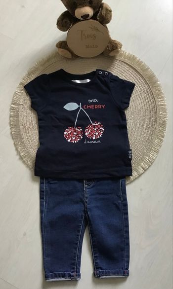 Ensemble jean + t-shirt
