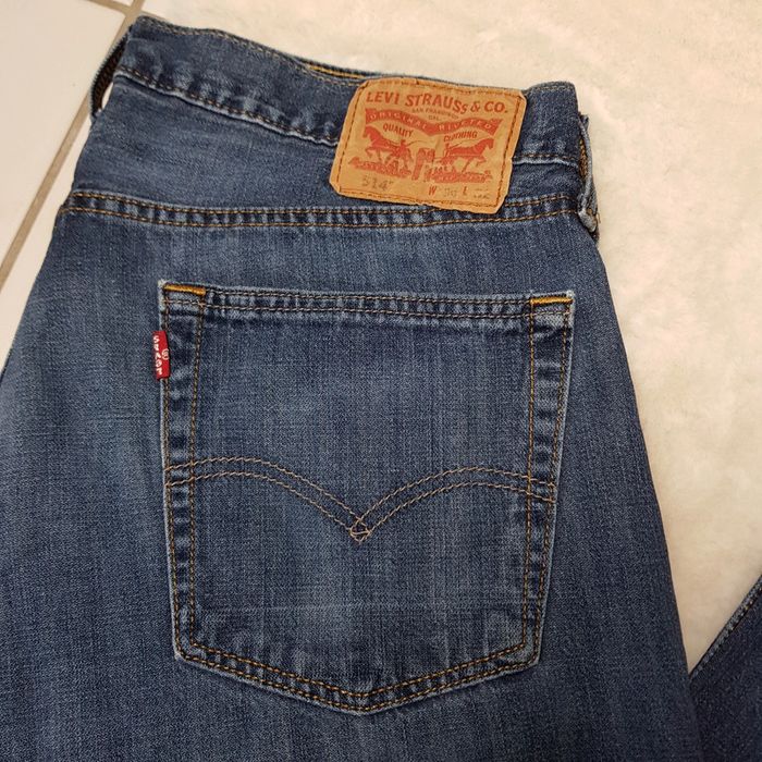 Jean Levi's 514 W36 L32 Bleu - photo numéro 5