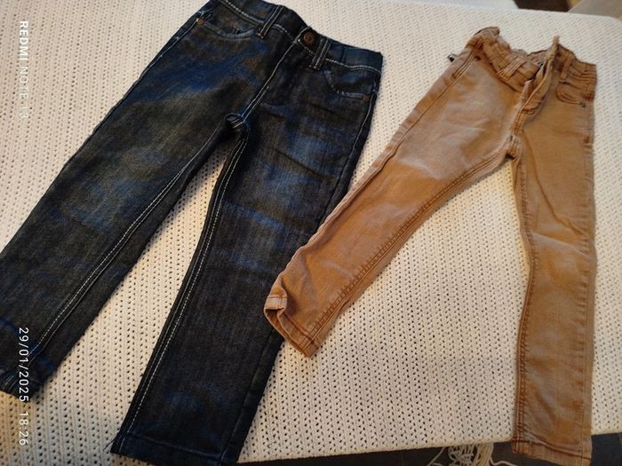 Lot de 2 pantalons slim 3 ans