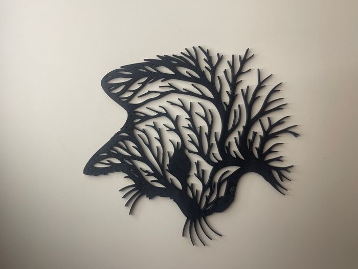 Décoration murale Chat arbre de vie