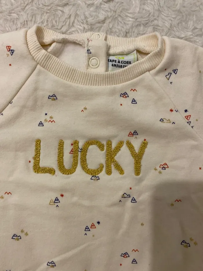 Sweat fille 6 mois - photo numéro 2