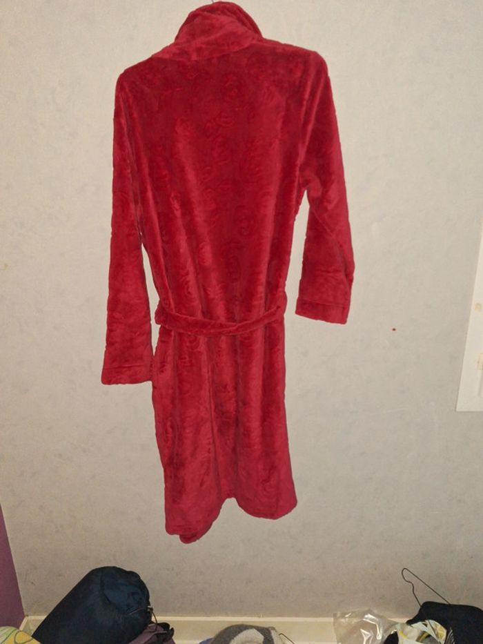 Robe de chambre rouge la redoute 38 - photo numéro 2