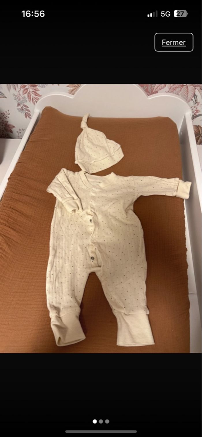 Pyjama 1 mois mixte lot - photo numéro 2