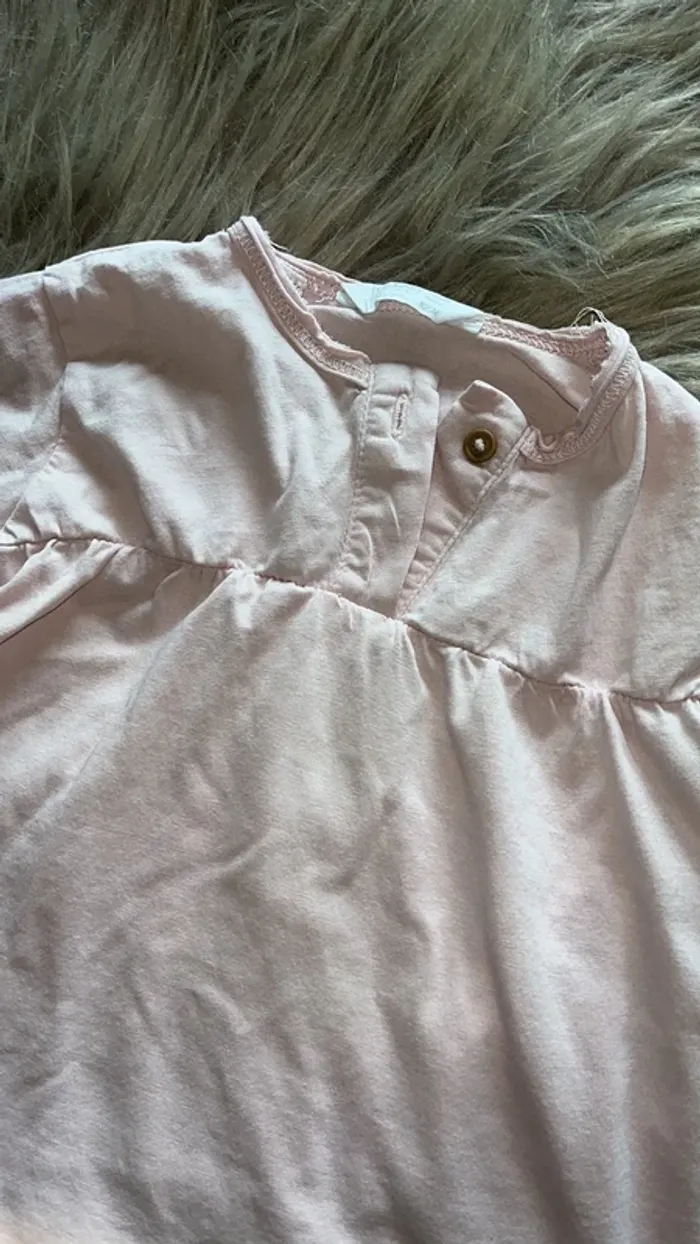 Haut mango 18/24 mois rose clair - photo numéro 2