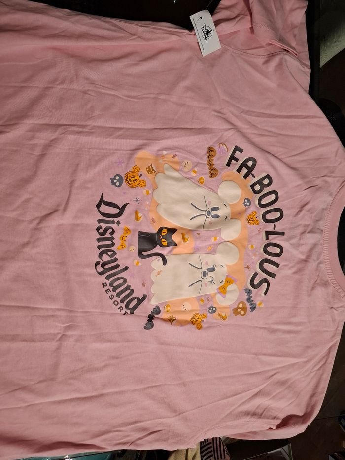 T-shirt Halloween Disneyland californie Mickey et Minnie Fantômes