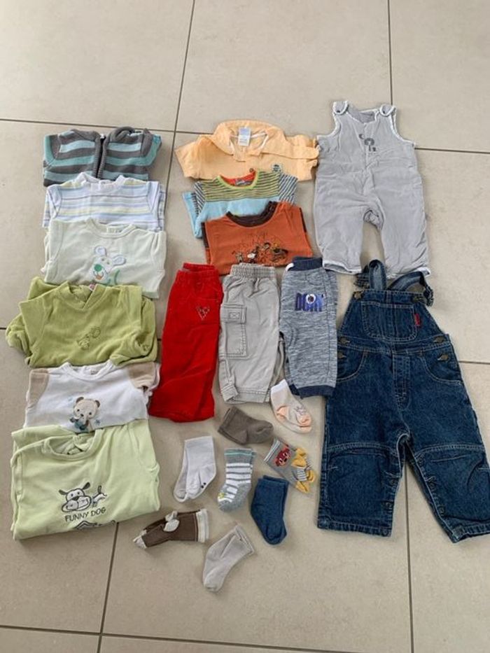 Lots garçons 9 mois