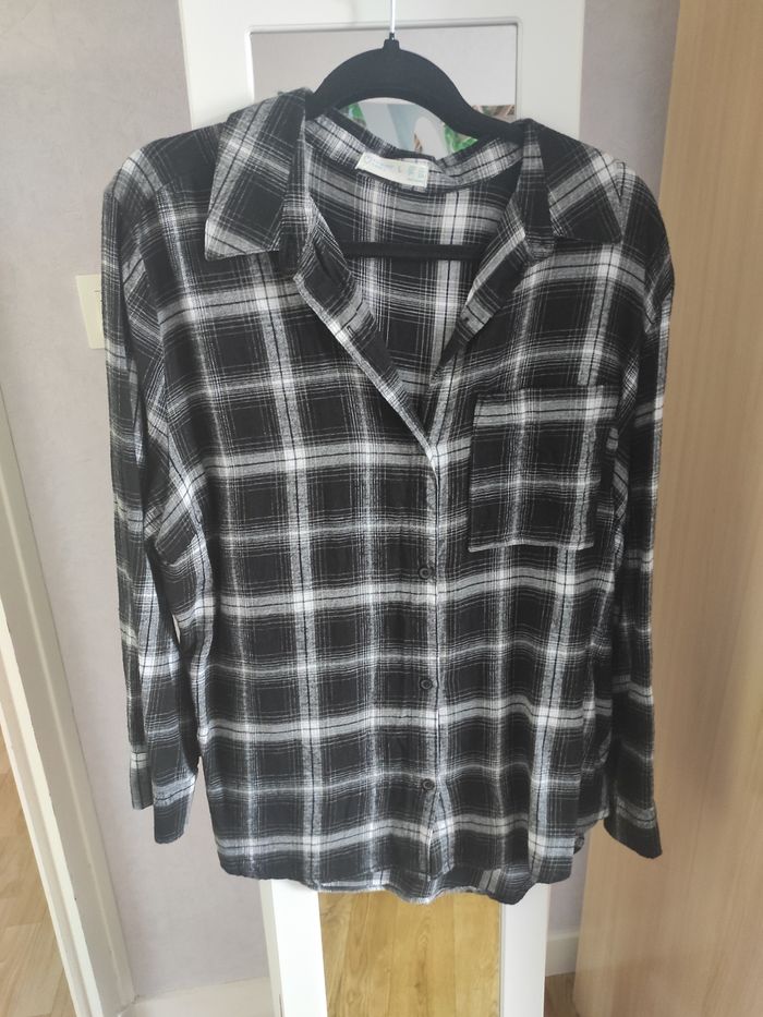 Chemise à carreaux