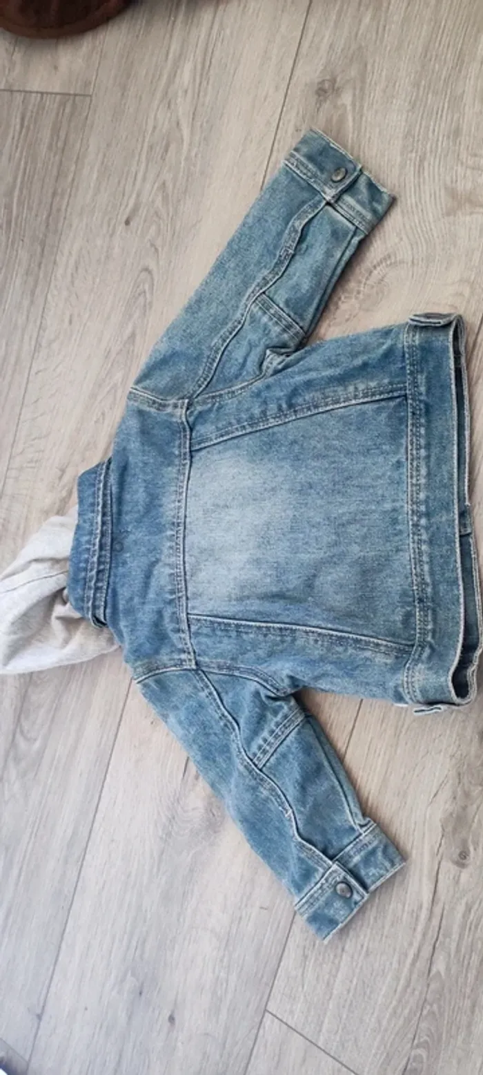 Veste jean obaibi 6 mois - photo numéro 4