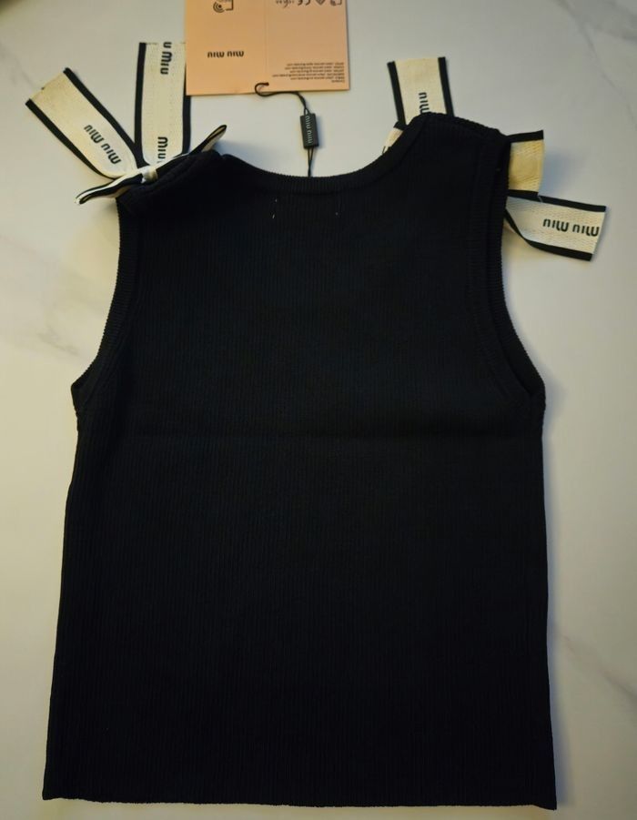 Débardeur Miu Miu noir - photo numéro 7