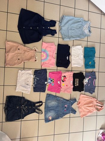 Lot 18 mois bebe fille 