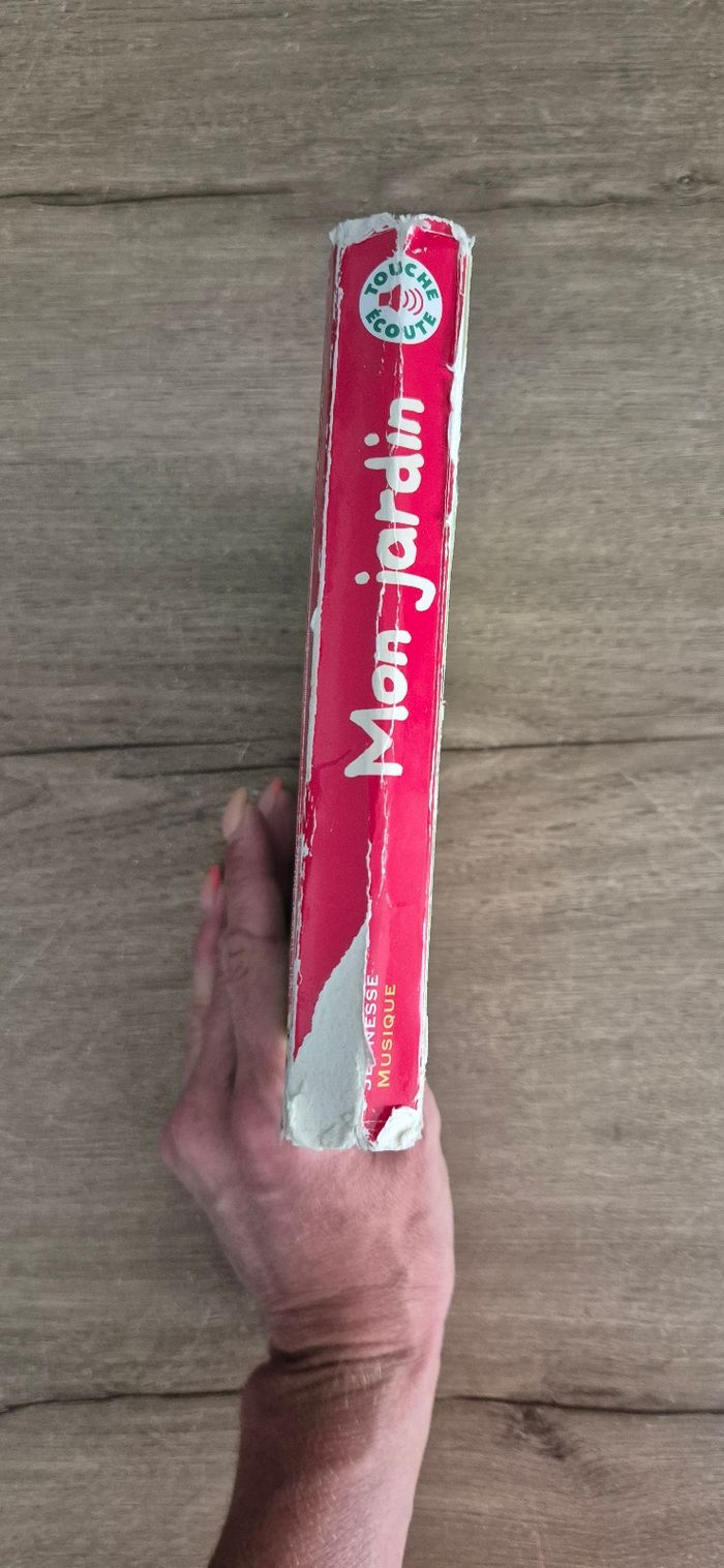 Livre imagier sonore à toucher : Mon jardin - photo numéro 10