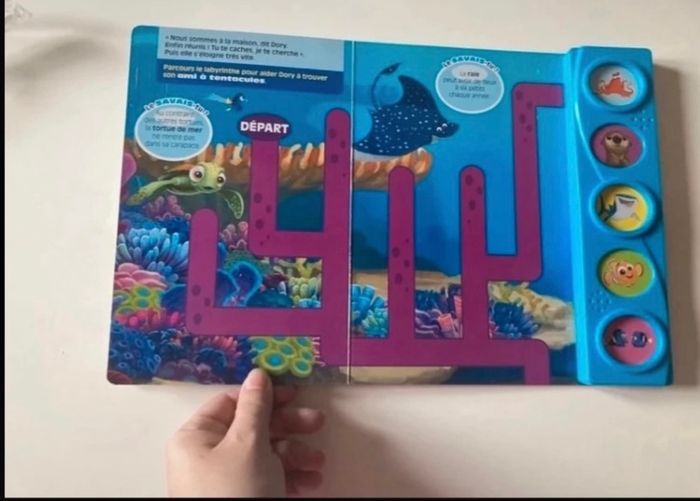 Livre sonore très bon état Le monde de Némo Dory - photo numéro 4