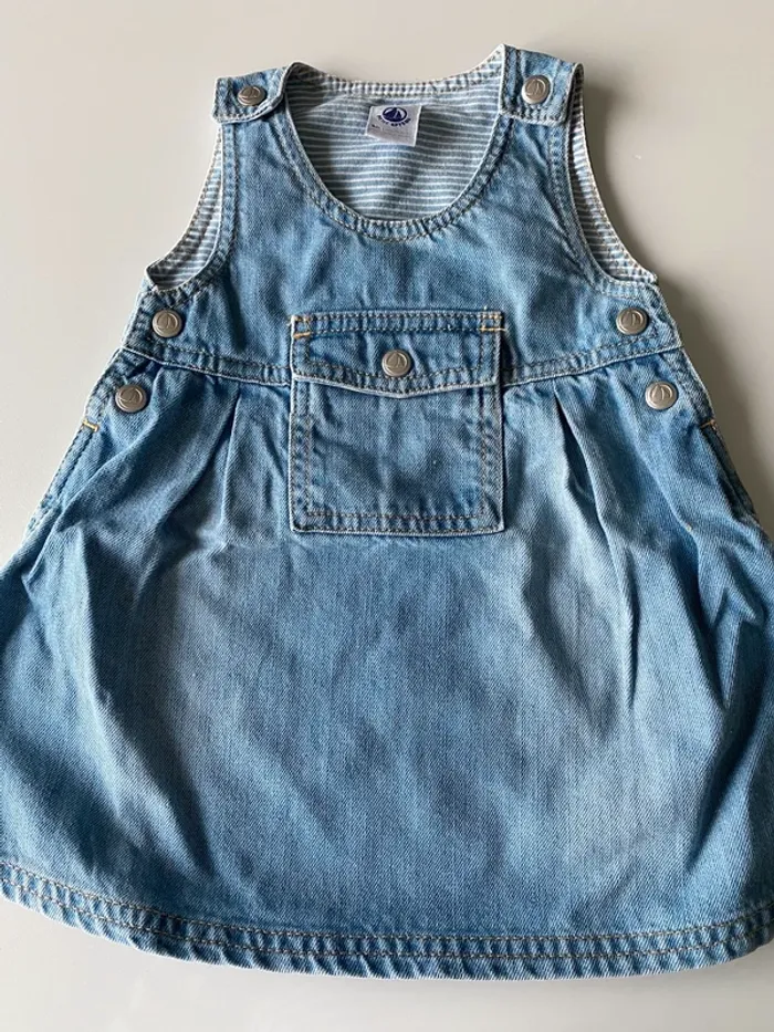 Robe jeans petit bateau 6 mois