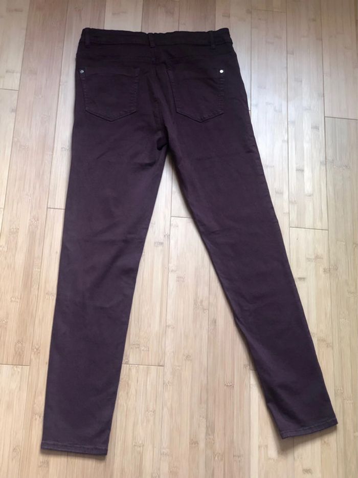 222 - pantalon cache cache chocolat - photo numéro 8