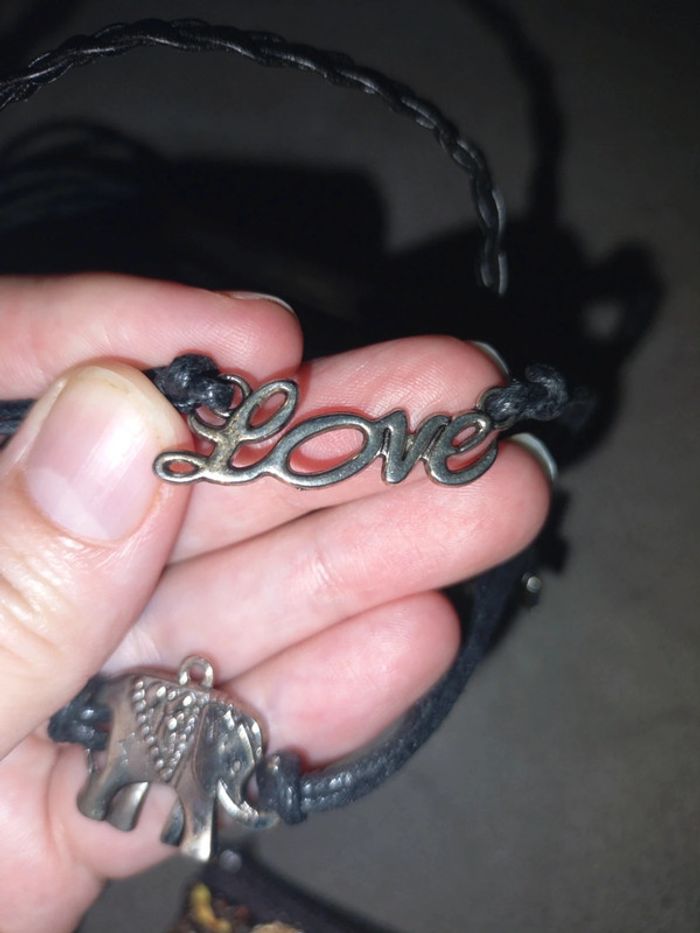 Bracelet éléphant,love,infini - photo numéro 6