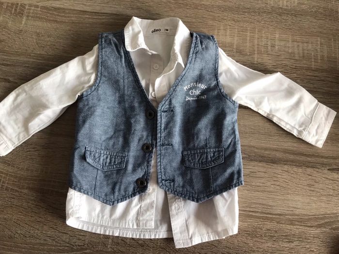 Chemise et gilet
