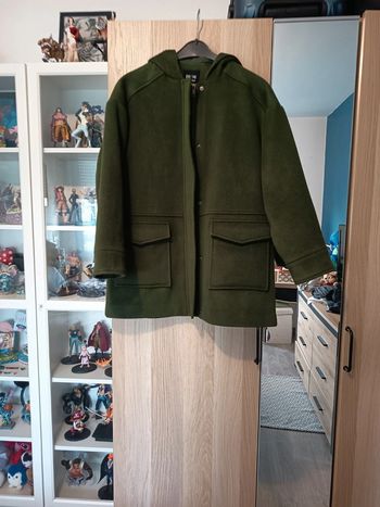 Manteau vert kaki neuf Ekyog Ethical Fashion - Taille S 36