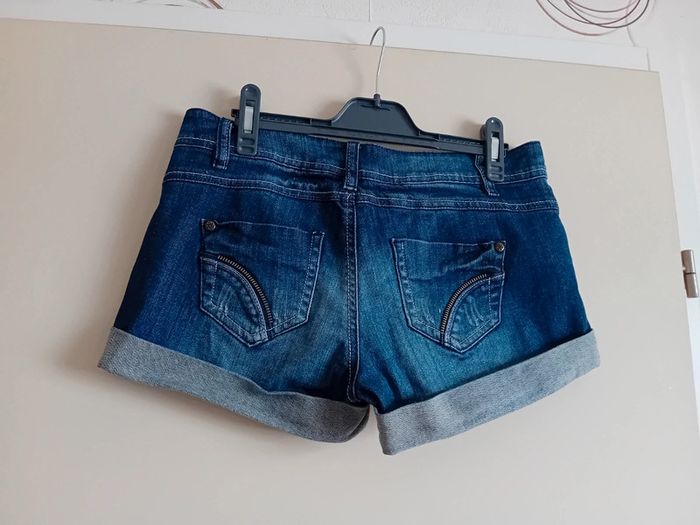 Short en jean Bleu T38 - photo numéro 2