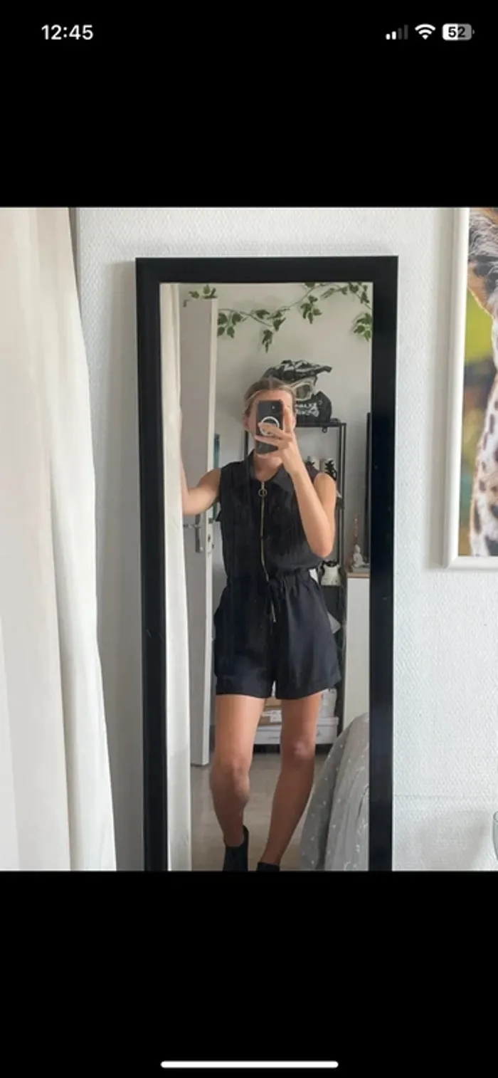 Combinaison short femme