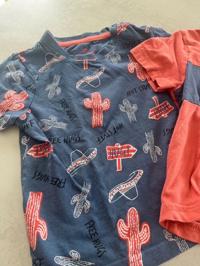 2 tee shirt Lupilu - photo numéro 2