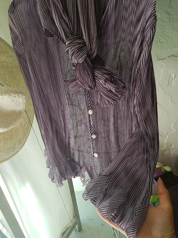 Chemise avec foulard - photo numéro 2