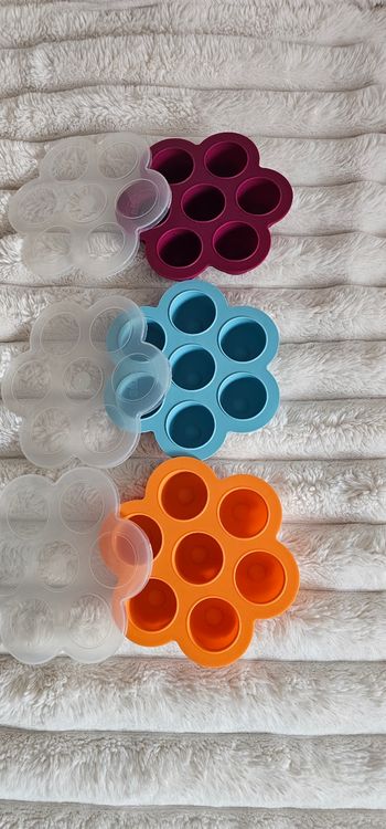 Lot de 3 fleurs 🌸 multiportions BEABA 60ml